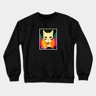 cat lady Crewneck Sweatshirt